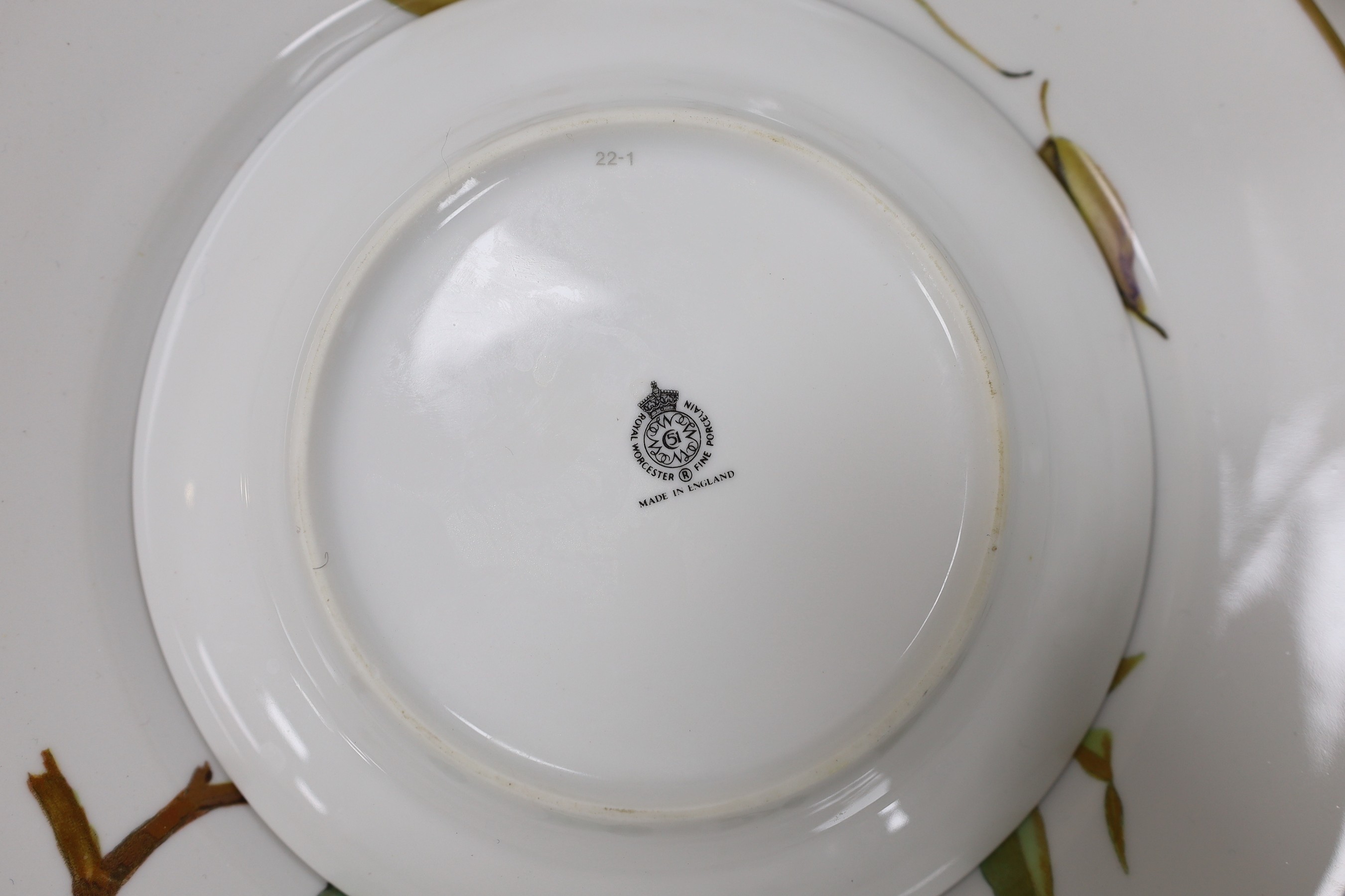 A large quantity of Royal Worcester Evesham pattern dining ware